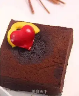 Make "Soft heart" cake step 10