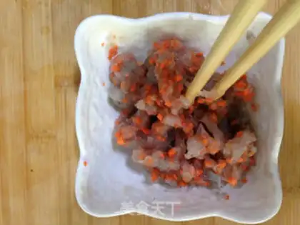 Make Frozen egg rolls step 1