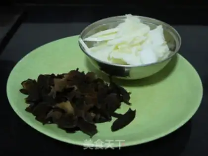 Make Black-mucked cabbage step 1