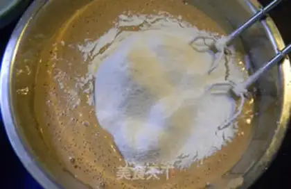 Make Red sugar butter cake step 4