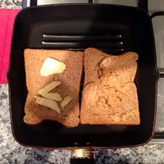 Make Cheese ham sandwich step 0
