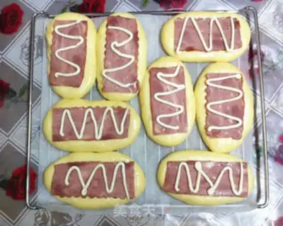 Make Bacon salad bread step 5