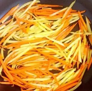 Make Vegetable egg burrito step 10