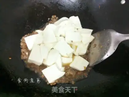 Make Meat sauce, tofu step 3