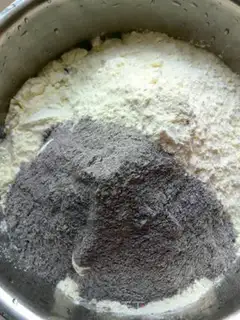 Make Purple rice buns step 0