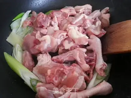 Make Chestnut is burning chicken step 3