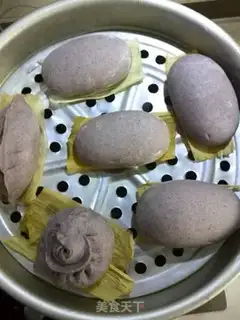 Make Purple rice buns step 6
