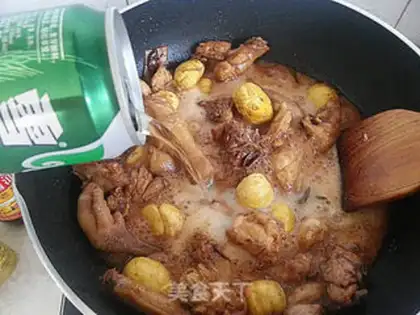 Make Chestnut is burning chicken step 8