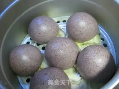 Make Purple rice buns step 7