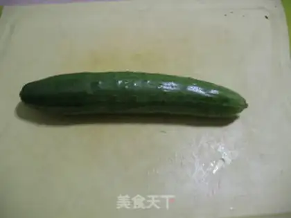 Make cucumber with almonds step 0