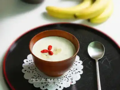 Make Banana oatmeal milk step 5