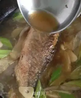 Make Red-burned yellow fish step 8