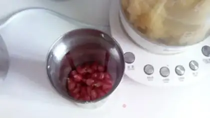 Make The silver ear of the pomegranate step 3