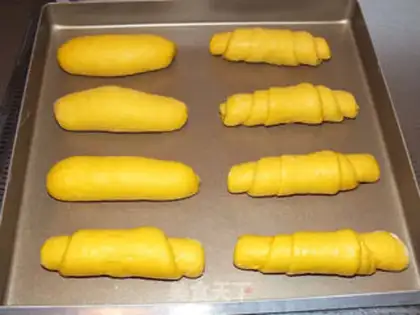 Make Carrot rolls step 11