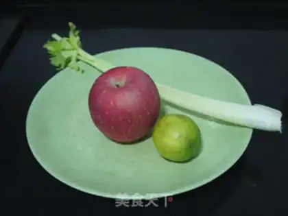 Make Celery apple juice step 0