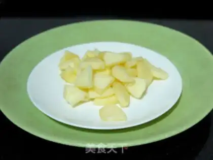 Make Celery apple juice step 1