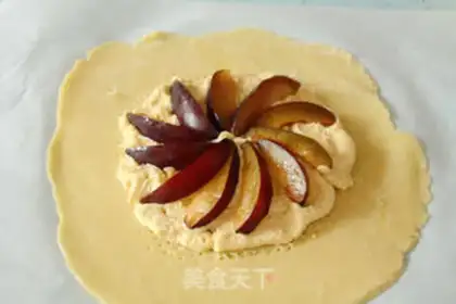 Make Almond butter, prune pie step 21