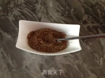 Make Pretzel sesame pancakes step 1