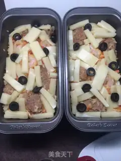 Make Shrimp sausage cheese step 15