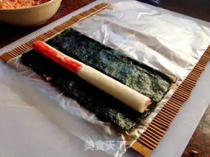 Make Crab rolls step 2