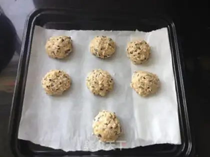 Make Banana sesame waffles step 6