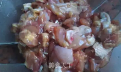 Make Spicy chicken step 1