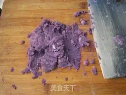 Make Three-colour potato mashed cake step 3