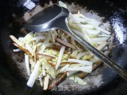 Make Scrambled rice powder step 3