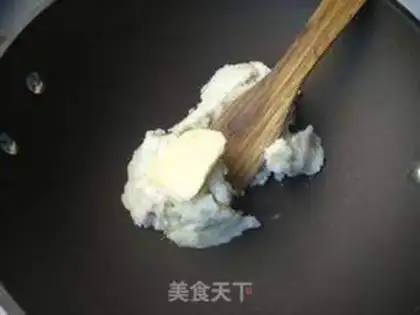 Make Three-colour potato mashed cake step 5