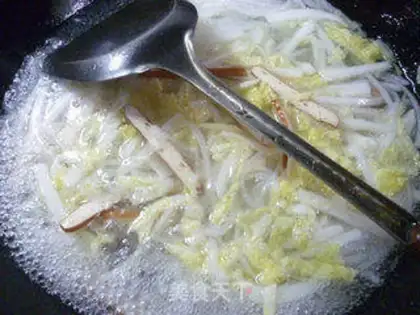 Make Scrambled rice powder step 4