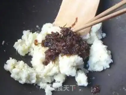 Make Three-colour potato mashed cake step 6
