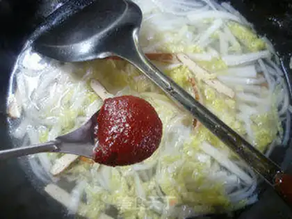 Make Scrambled rice powder step 5