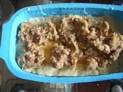 Make Three-colour potato mashed cake step 13