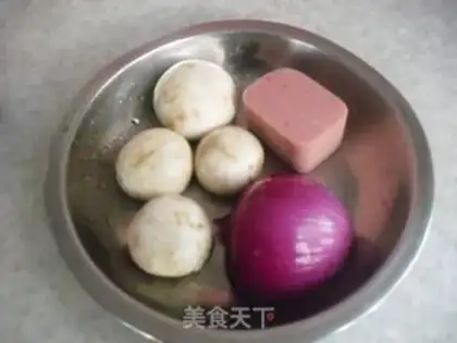 Make Mushroom bread step 0