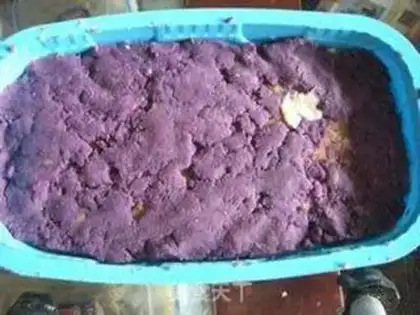 Make Three-colour potato mashed cake step 14