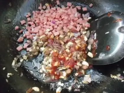 Make Mushroom bread step 2