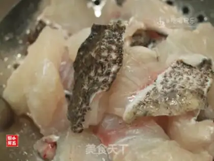Make Steamed plaster fish step 2