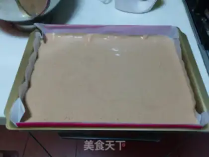 Make Cake rolls with giraffes step 18