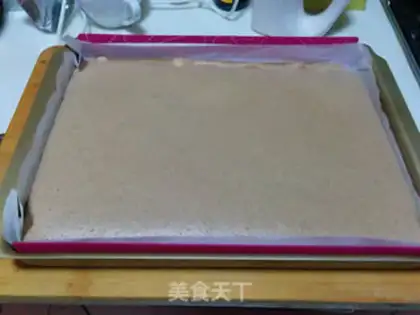 Make Cake rolls with giraffes step 19