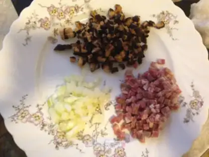 Make radish cake step 1