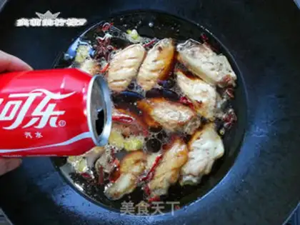 Make Sweet Coke chicken wings step 12
