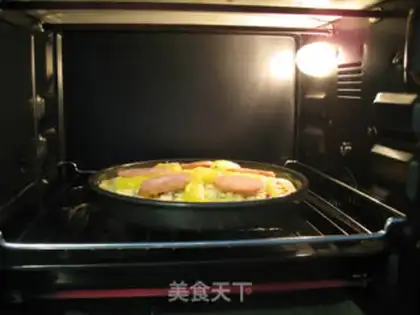 Make Sausage pineapple pizza step 11