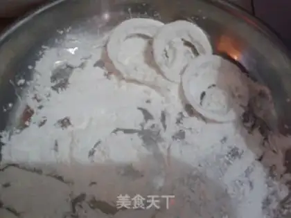 Make Onion rings step 4