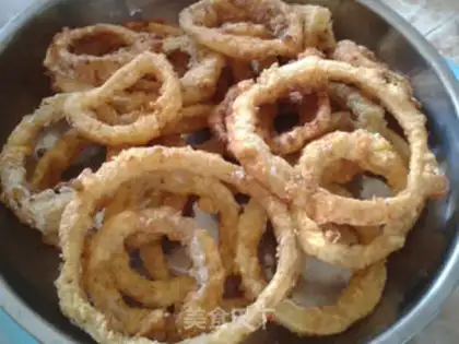 Make Onion rings step 8