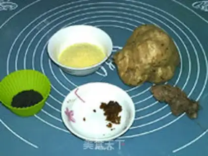 Make Potato mountain porridge step 0