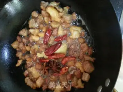 Make Red beef noodles step 3