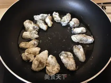 Make Fried oysters step 3