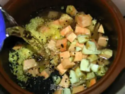 Make Potato mountain porridge step 5