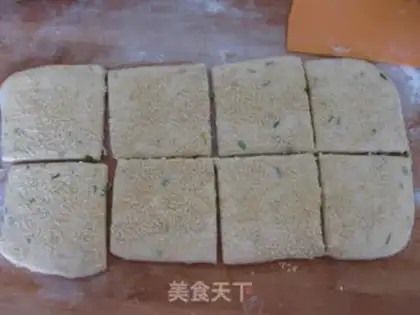 Make Onion pancakes step 17