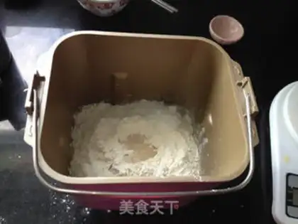 Make Flower jam bread step 0